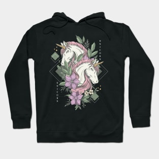 luxe unicorn double Hoodie